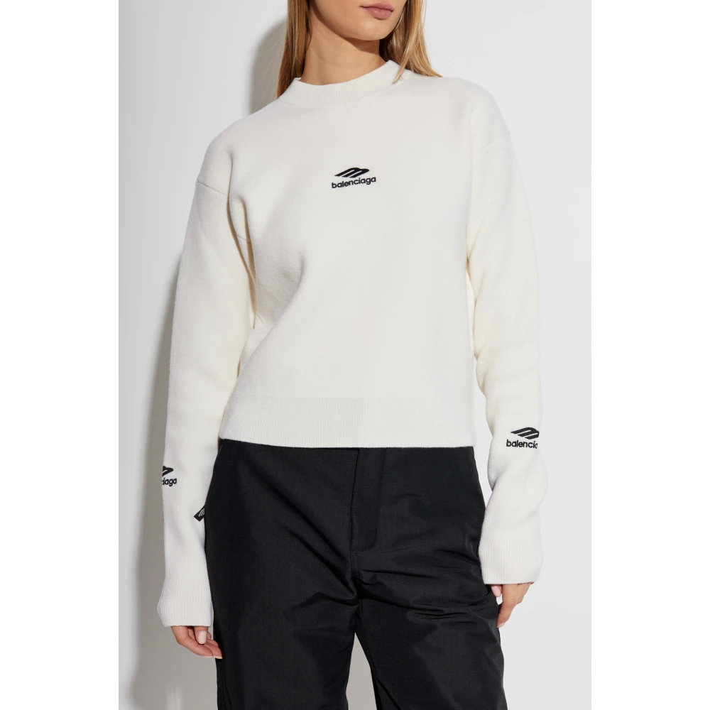 Balenciaga Trui uit de Skiwear collectie White Dames