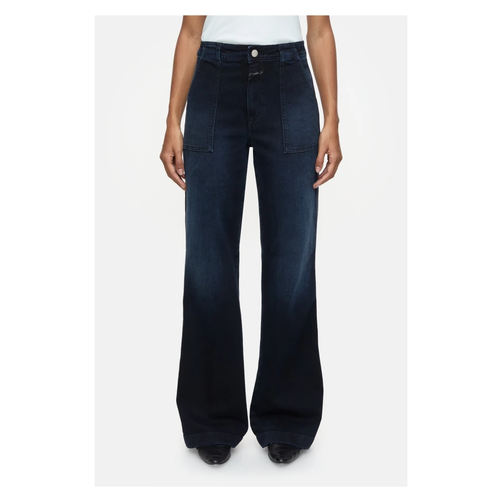 closed Donkerblauwe Jeans Blue Dames