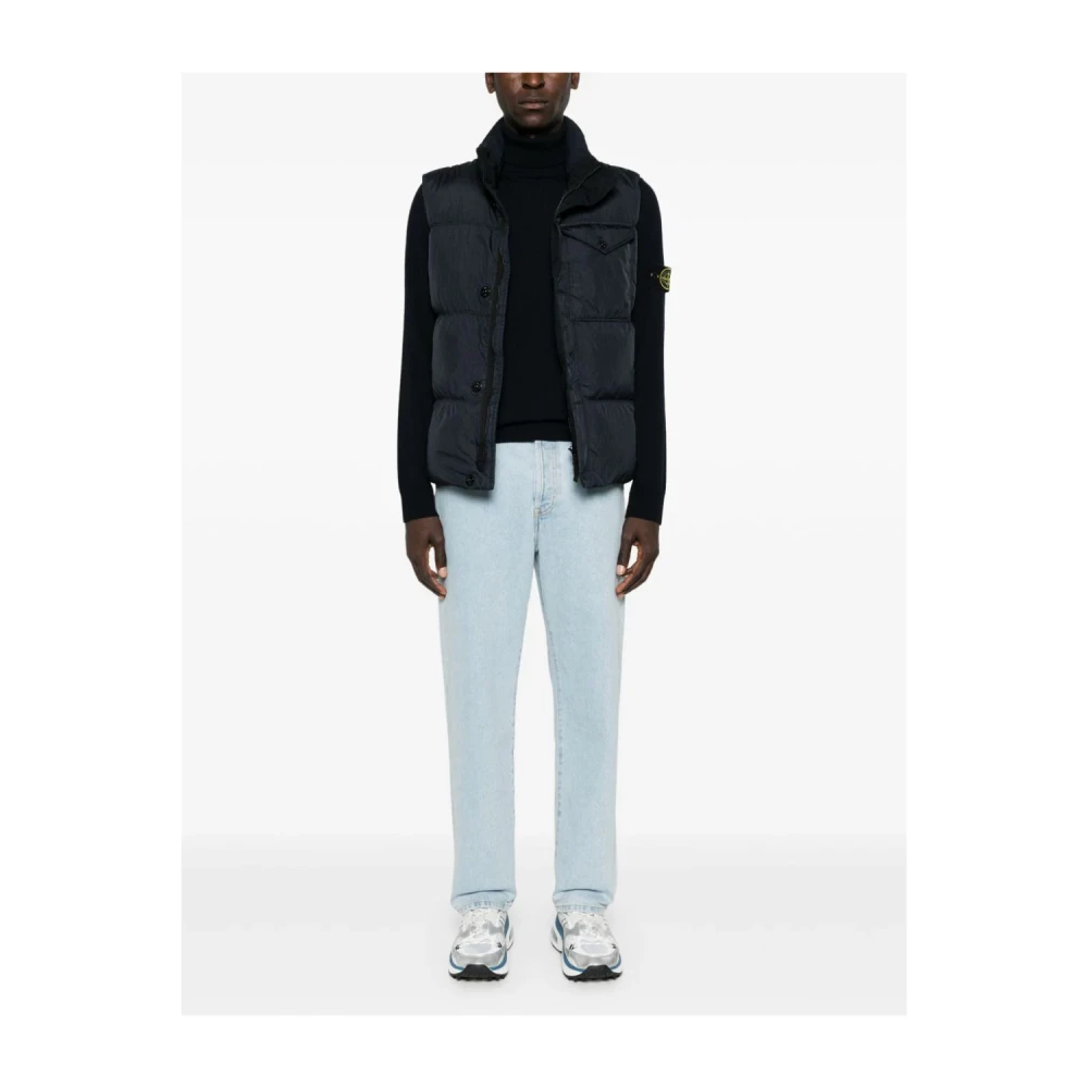 Stone Island Turtleneck trui Blue Heren