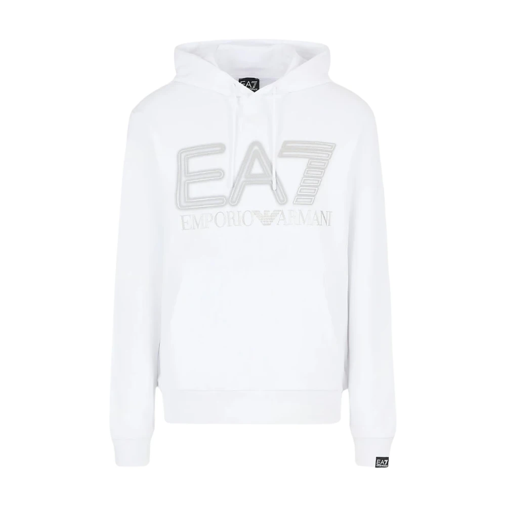 Emporio Armani EA7 Witte Sweaters voor Heren White Heren