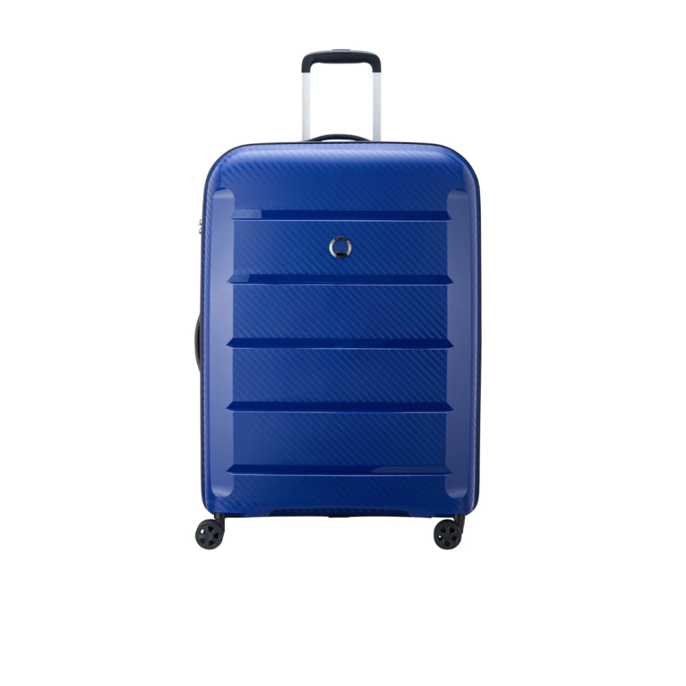 Delsey Unisex Blå Resväskor One Size, Stor Resväska Med Hårt Skal