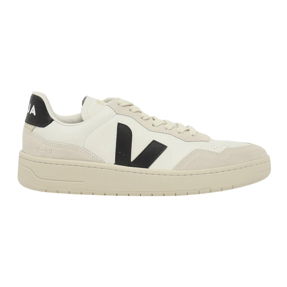 Veja V-90 Leather Sneakers Heren Schoenen Veelkleurig Multicolor