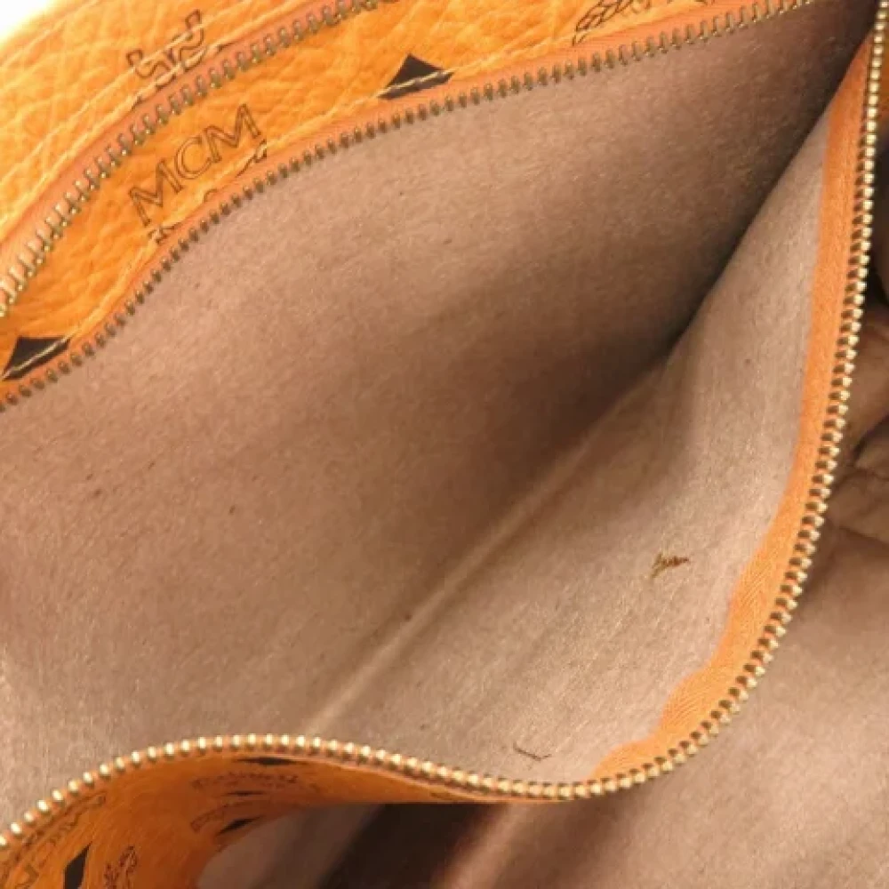 MCM Pre-owned Fabric totes Brown Dames