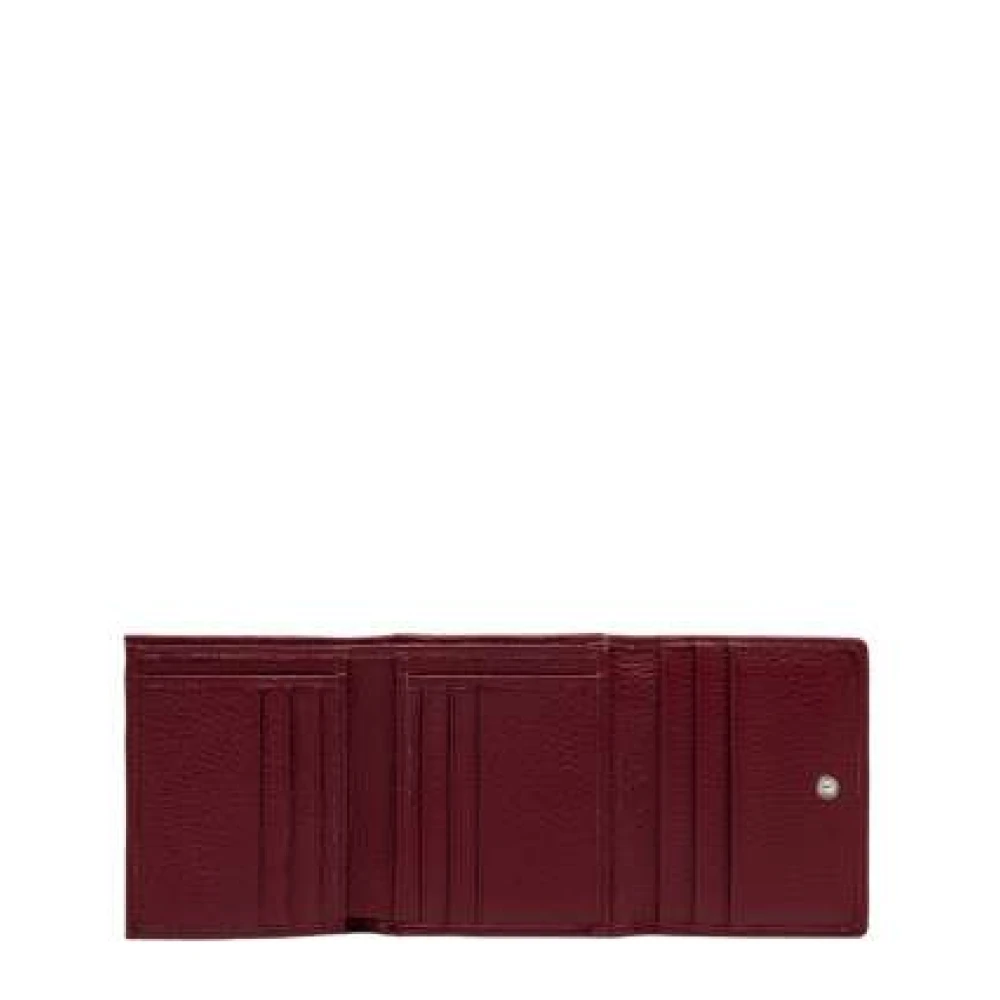 Gianni Chiarini Grain Portemonnees in O Stijl Gray Dames