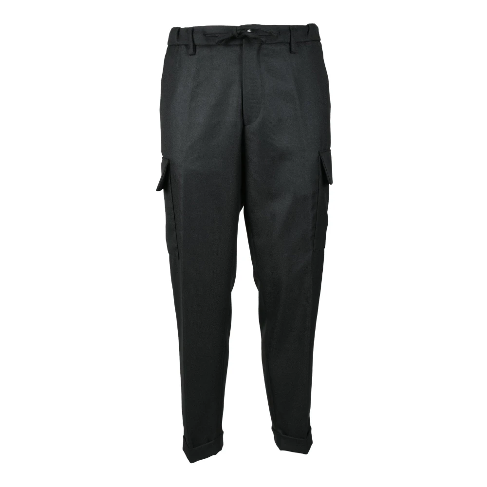 Michael Coal Wolmix Stijlvolle Broek Black Heren