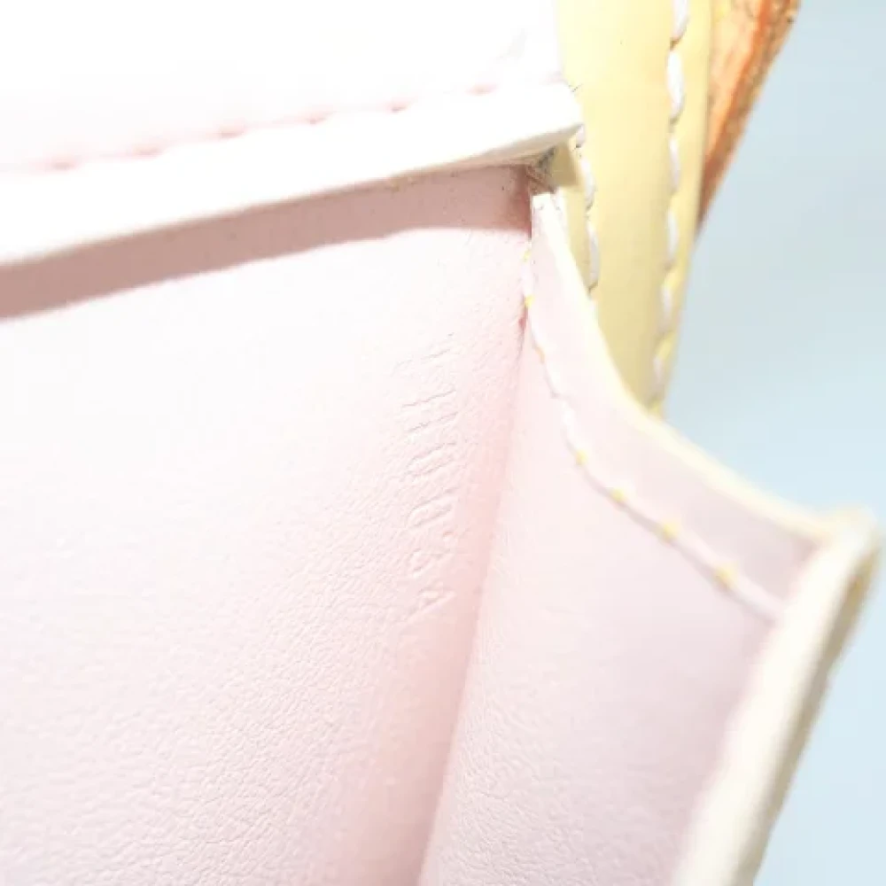 Louis Vuitton Vintage Pre-owned Leather pouches Pink Dames