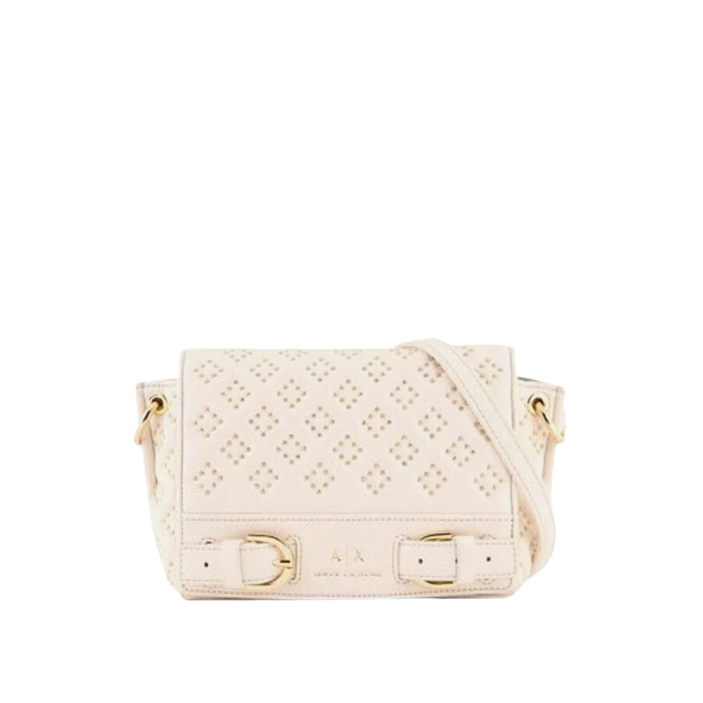 Armani Exchange Vrouw Wit Tassen Dames, One Size, Schoudertas