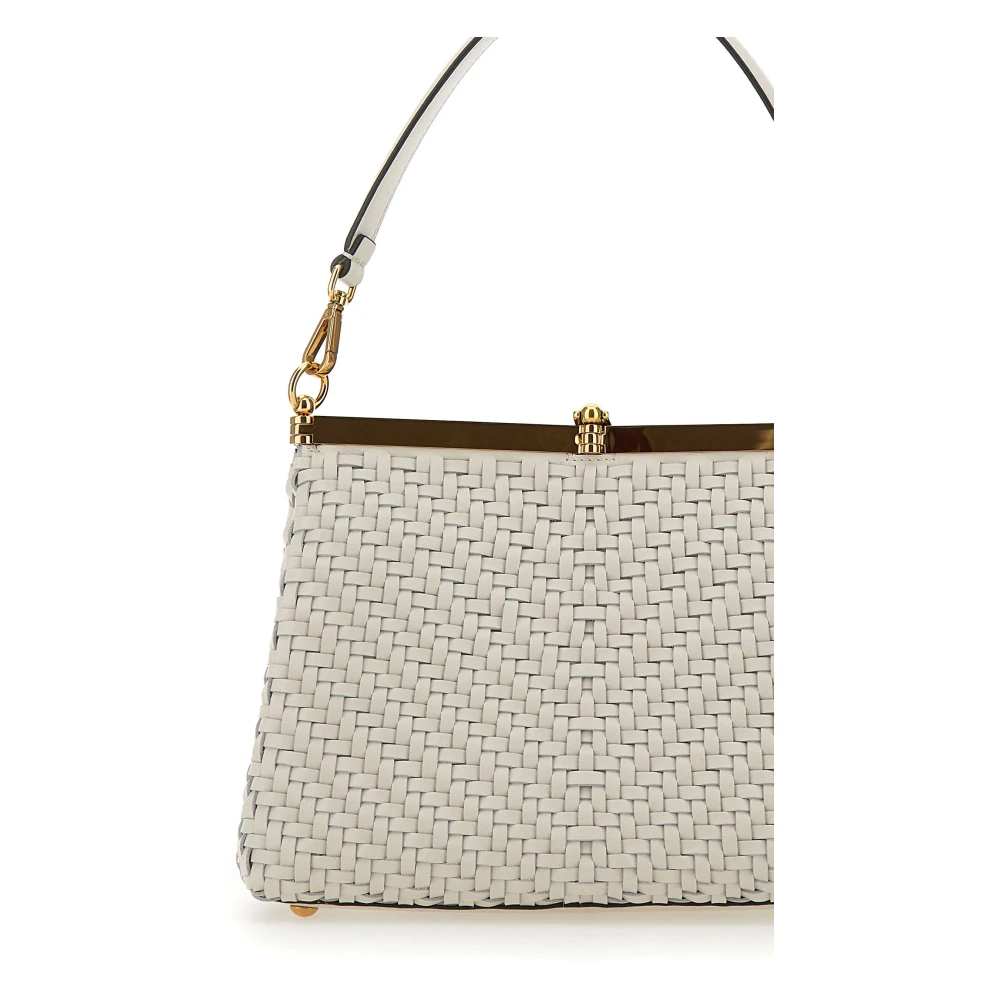 ETRO Witte schoudertas met afneembare band White Dames