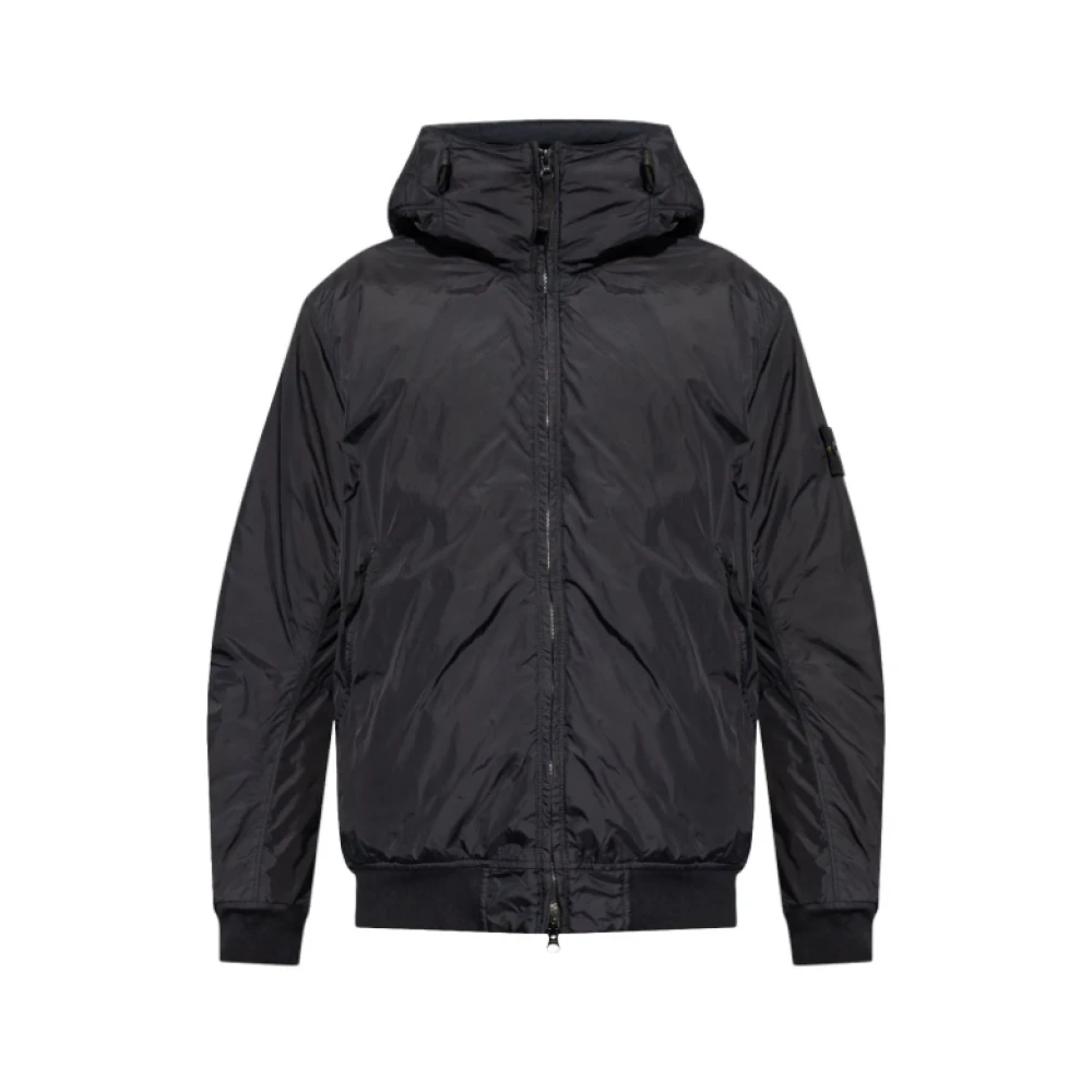 Stone Island Blauwe Jassen voor een Stijlvolle Look Blue Heren