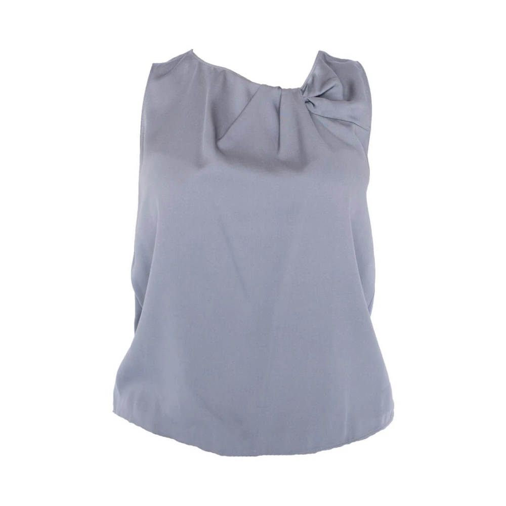 Armani Bruine Tanktop Gray Dames