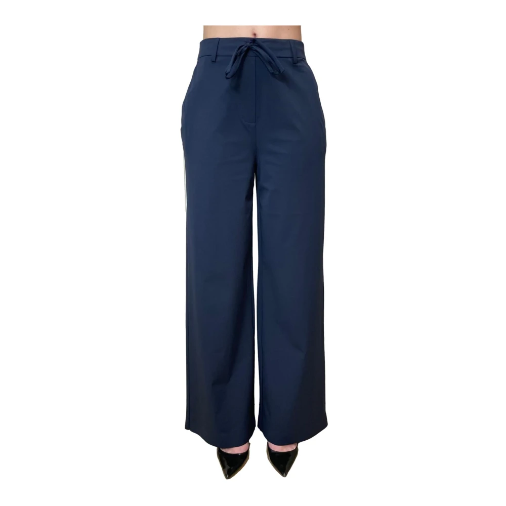 Max Mara Kvinno Blå Byxor Dam, S, Mmlagoraio Pant