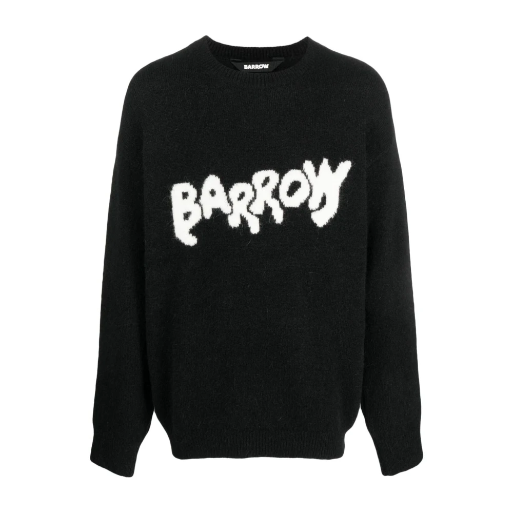 Barrow Zwarte Unisex Jumper Pullover Black Heren