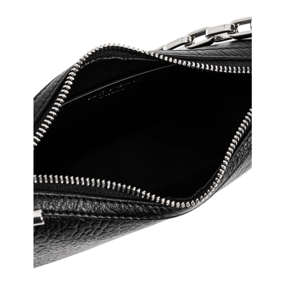 alexander mcqueen Leren tas T-Bar Mini Black Dames