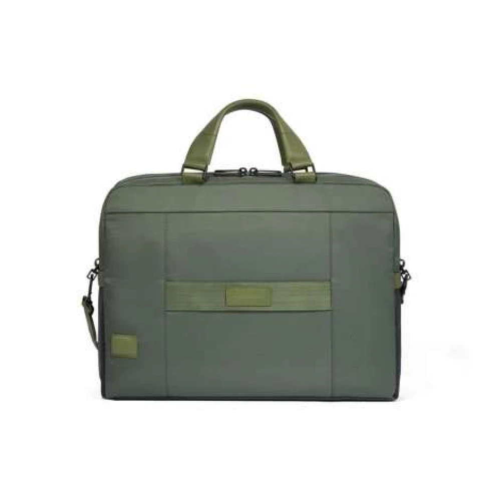 Piquadro Werk Tas Green Heren