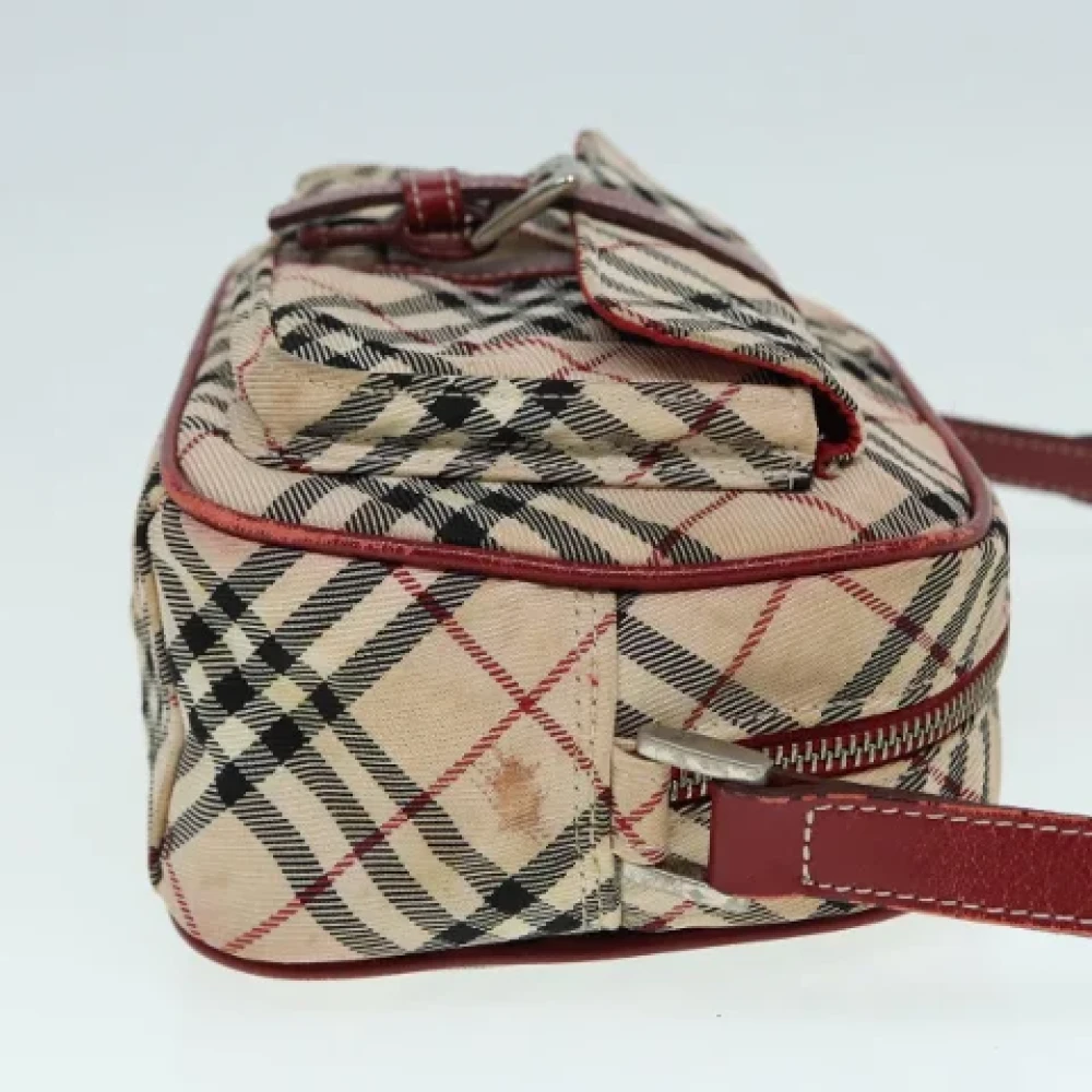 Burberry Vintage Pre-owned Fabric shoulder-bags Beige Dames