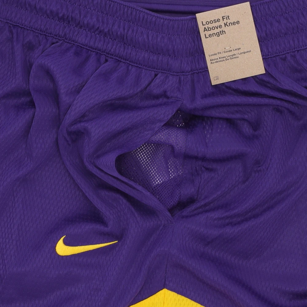 Nike NBA Practice Icon+ Basketball Shorts Purple Heren