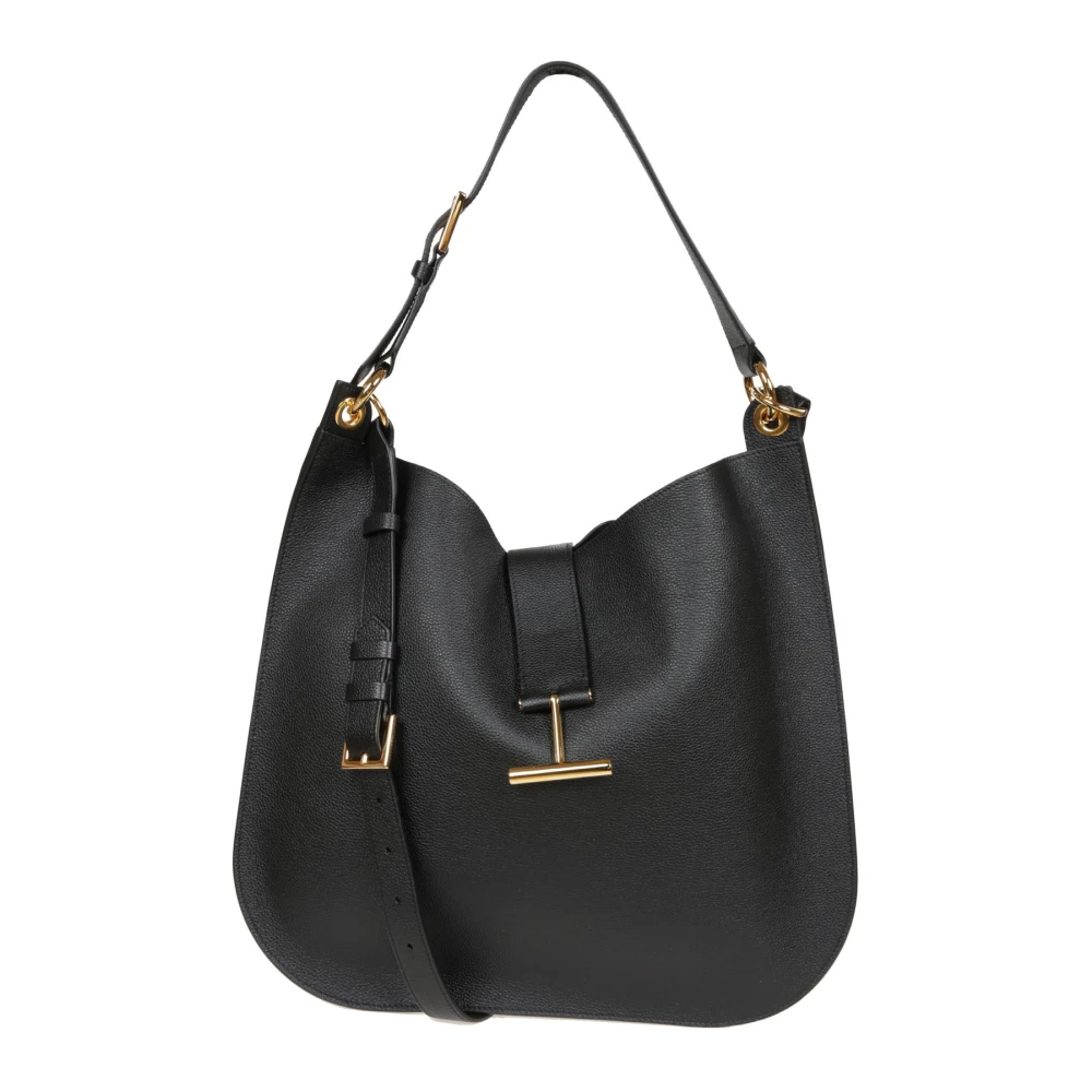 Tom Ford Stijlvolle Day Bags voor Schouder en Crossbody Black Dames