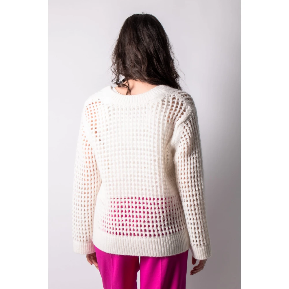 dorothee schumacher Luxe Airness Pullover Orchid White Dames