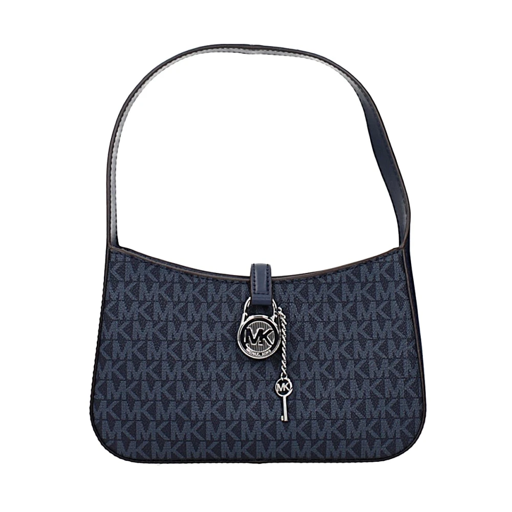 Michael Kors Women's Blue Shoulder Bags, One Size, Stylish Leather Bag For