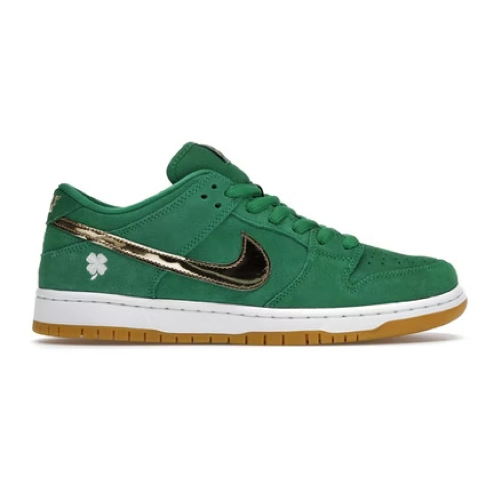 Nike SB Dunk Low Sneakers Green, Herr