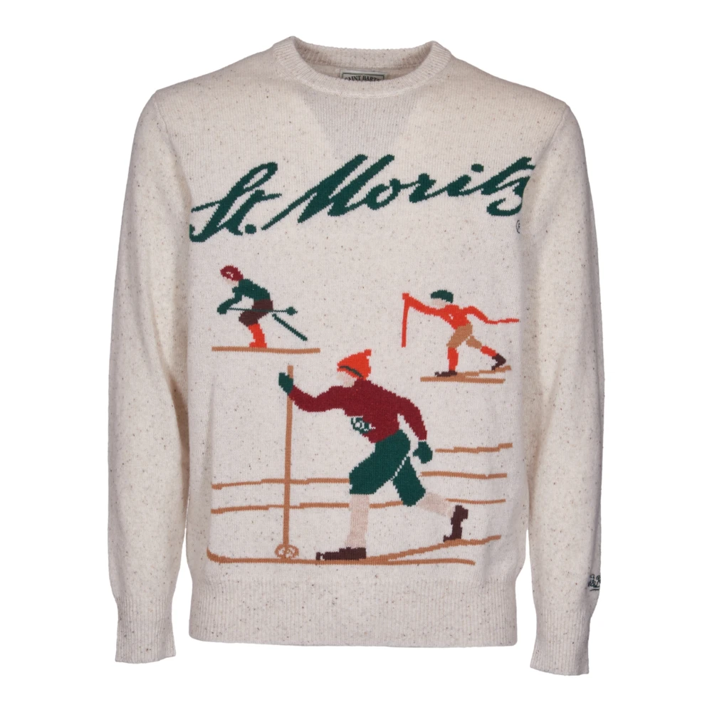 MC2 Saint Barth Stijlvolle Sweaters Collectie Beige Heren