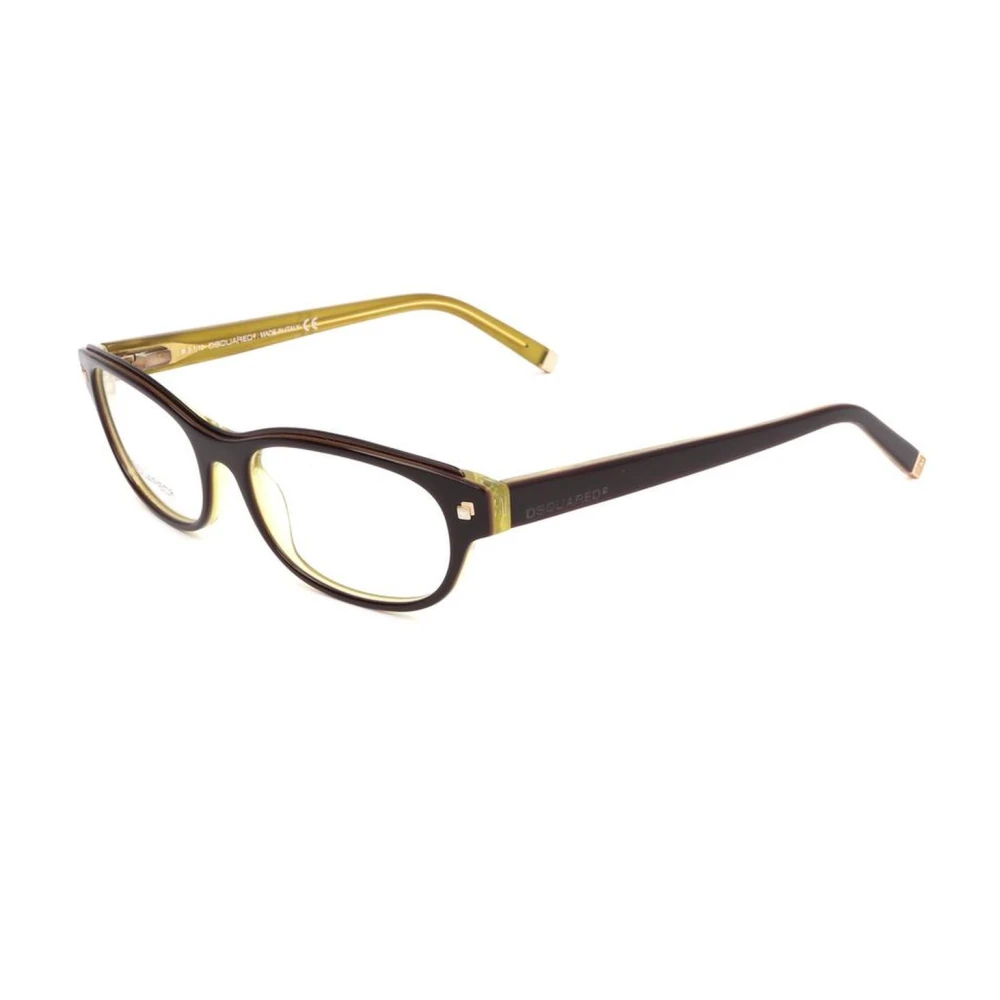 Dsquared2 Bruine plastic monturen voor vrouwen Brown Dames