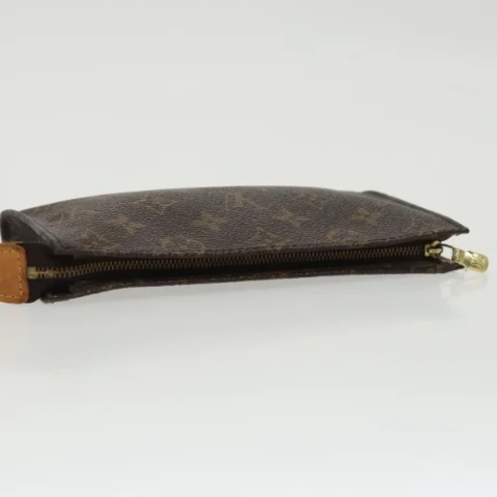 Louis Vuitton Vintage Pre-owned Canvas pouches Brown Dames