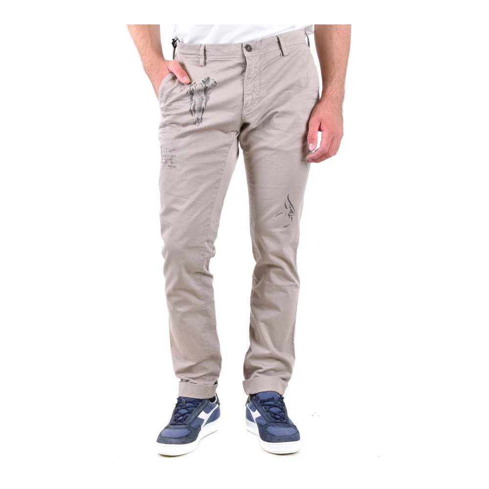 Mason's Beige Stylish Chinos - Male - Chinos - 2XL - Trousers