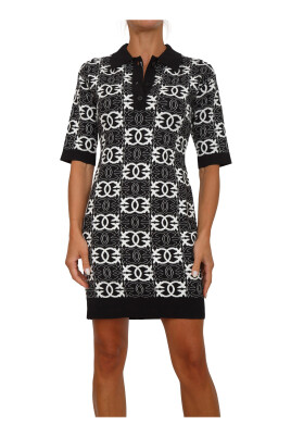 black-dress-viscose-polyester-blend