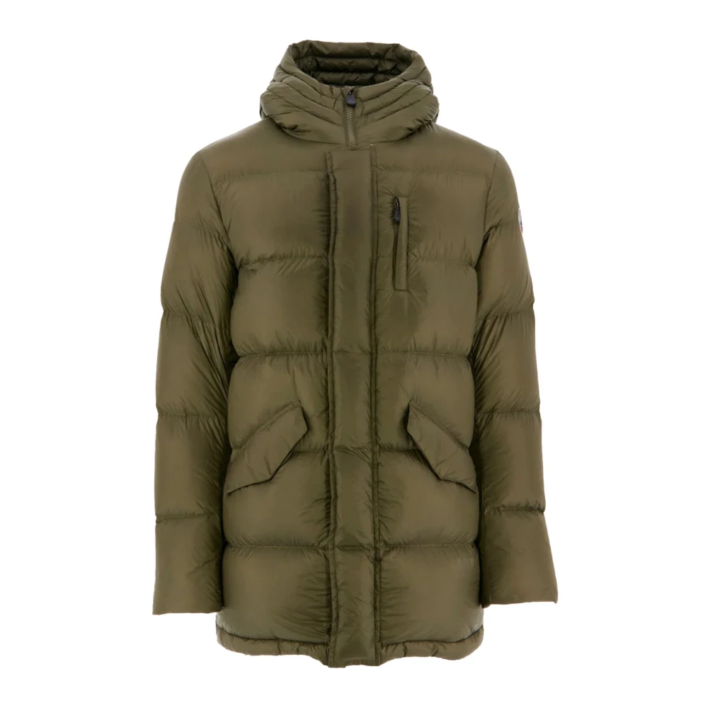 Jott Winterjas met capuchon Groen Green Heren