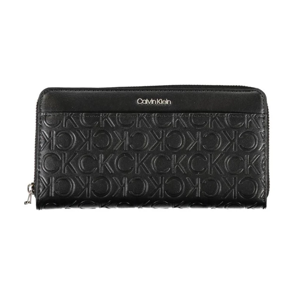Calvin Klein Women's Black Wallets & Cardholders, One Size, Rfid Blocking Wallet With Multiple Compartments