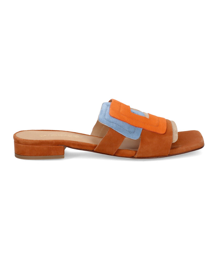 chaussons-plats-multicolores