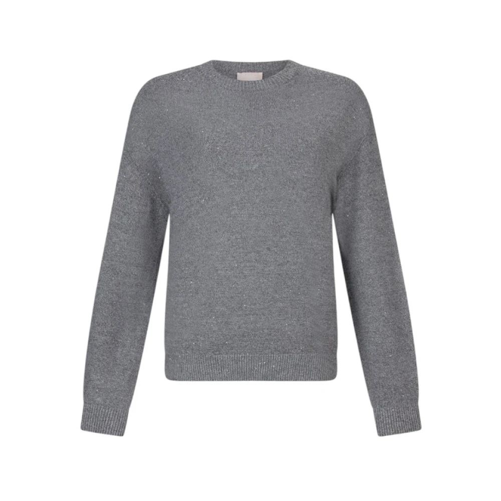 Liu Jo Damen Grau Strickwaren, Lgröße: