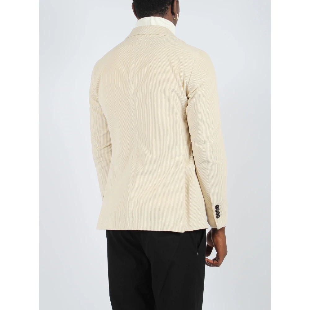 Tagliatore Ribgejas Beige Heren