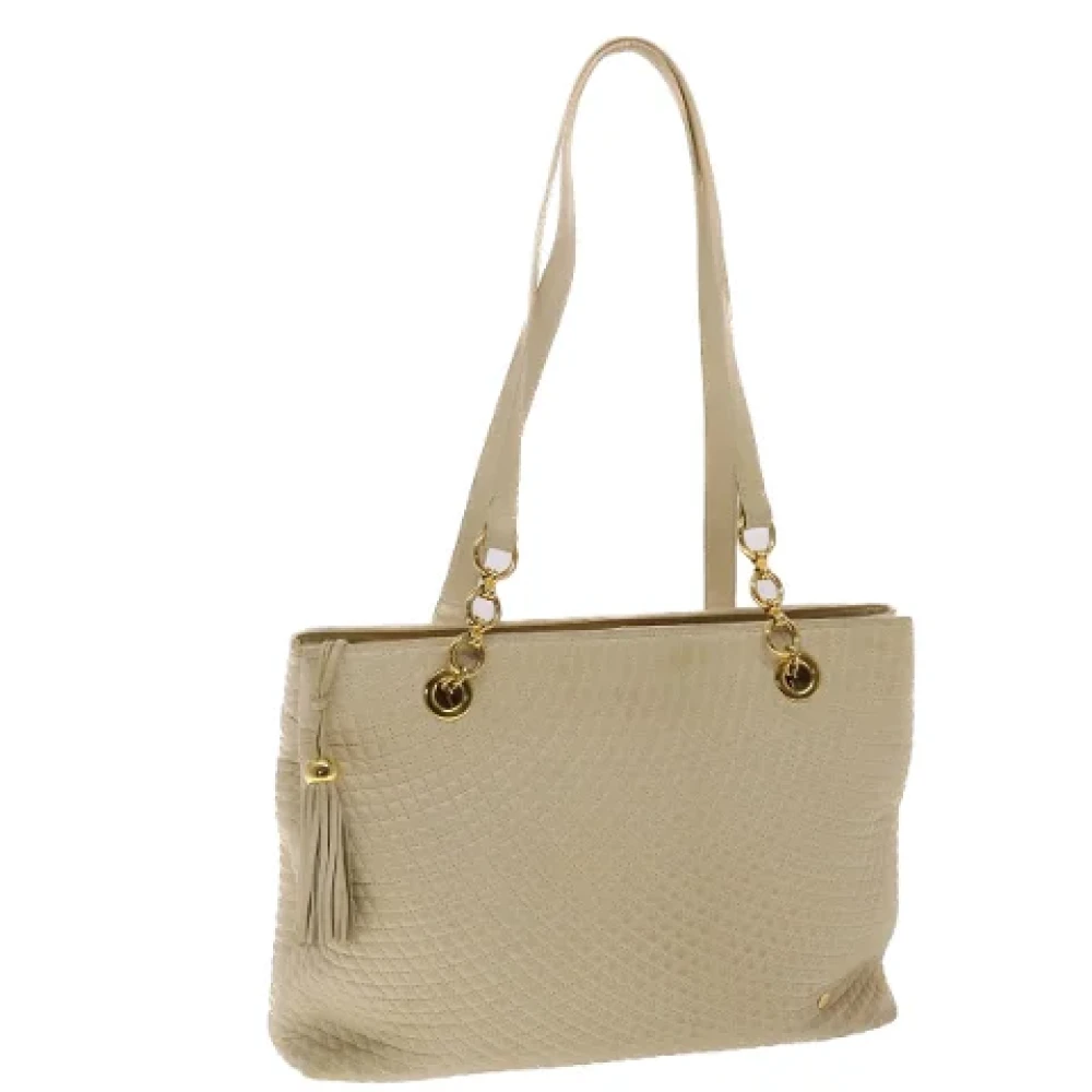 Bally Pre-owned Leather shoulder-bags Beige Dames