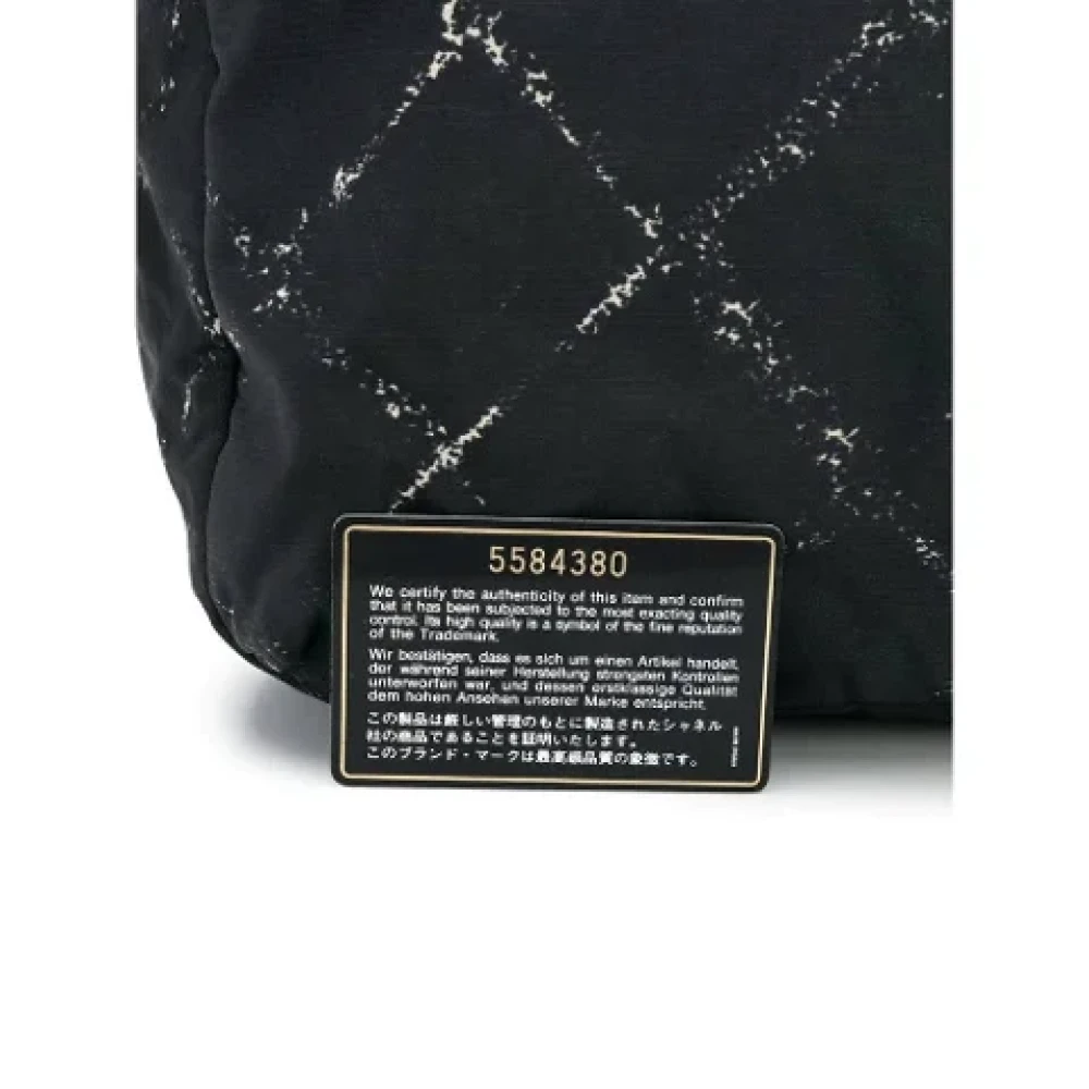 Chanel Vintage Pre-owned Fabric chanel-bags Blue Dames
