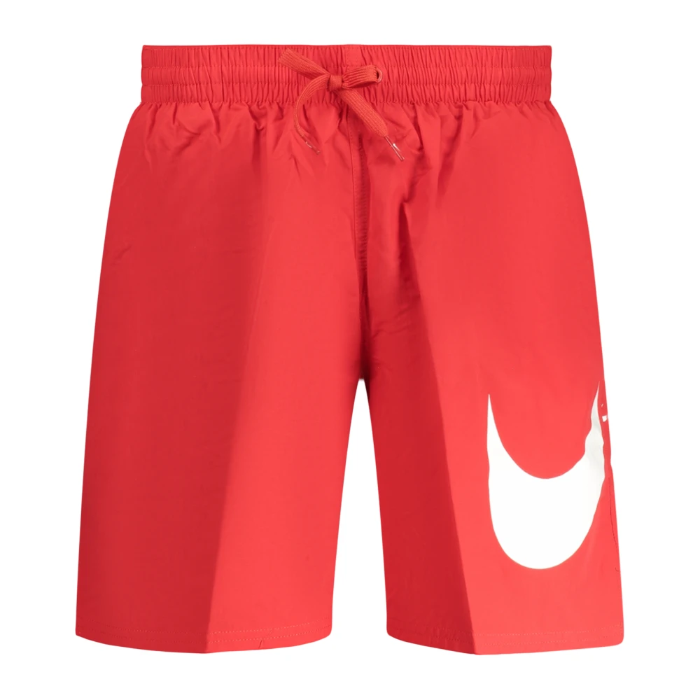 Nike Men's Red Training, M, Swim Breaker 7" Fully Lined Volley Shorts