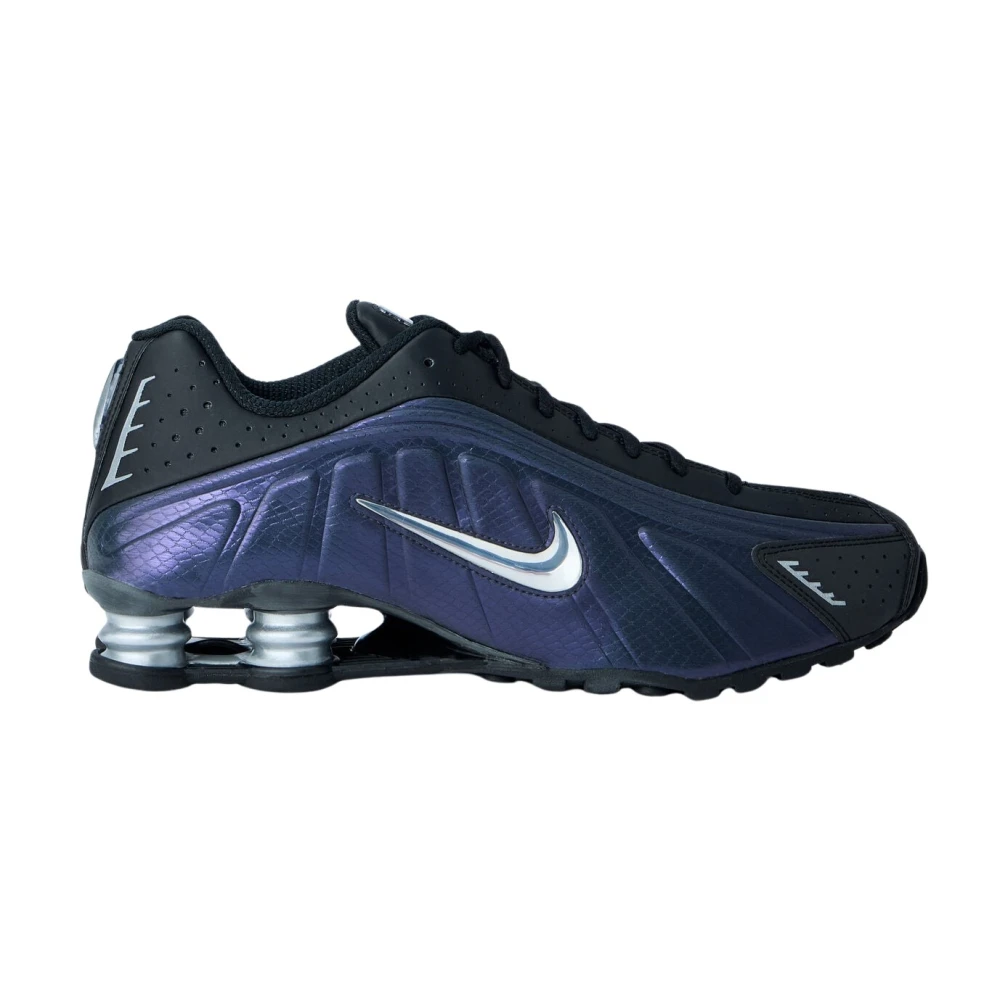 Nike Black Running Shoes, Male, 7 Uk, Shox R4 Trainers