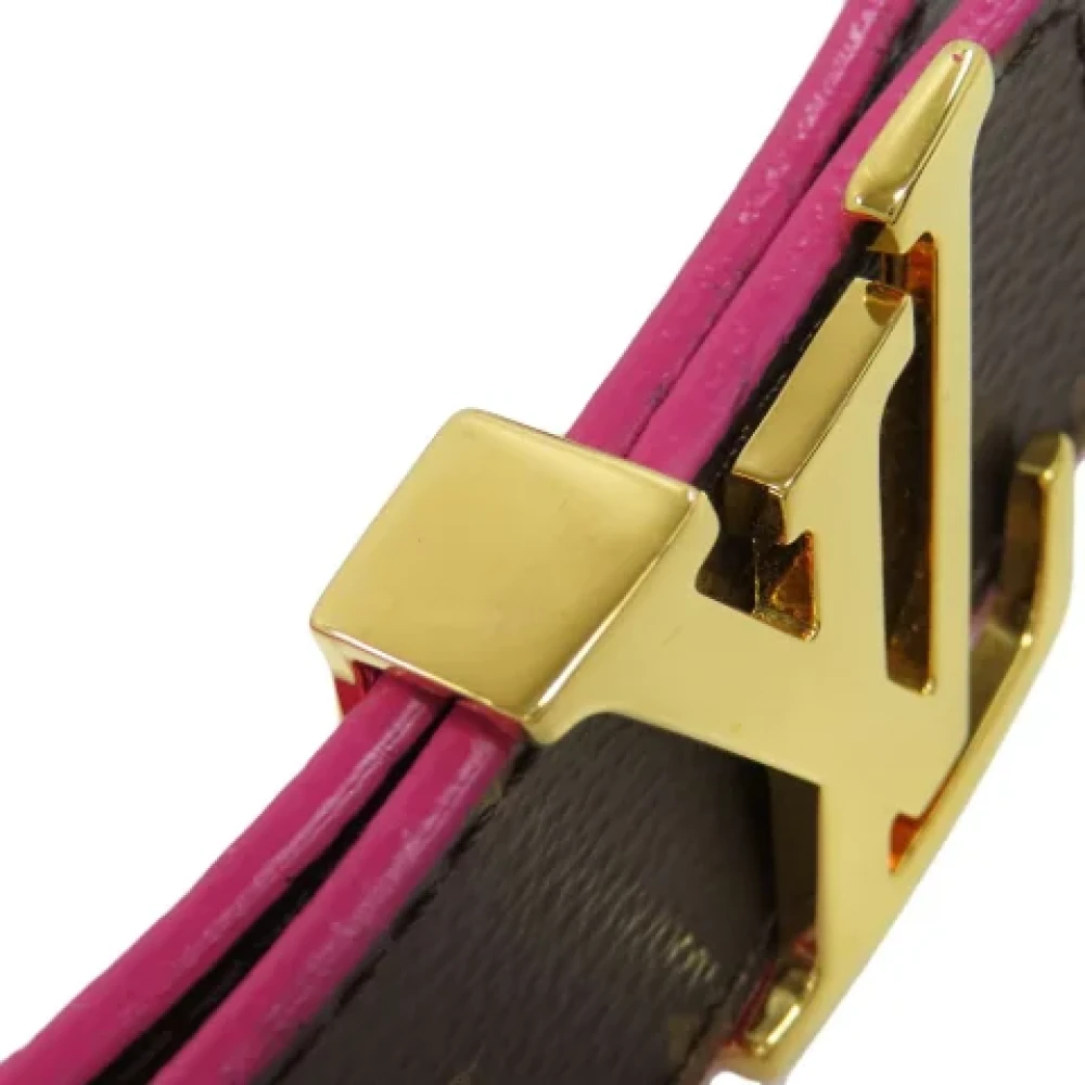 Louis Vuitton Vintage Pre-owned Leather belts Brown Dames