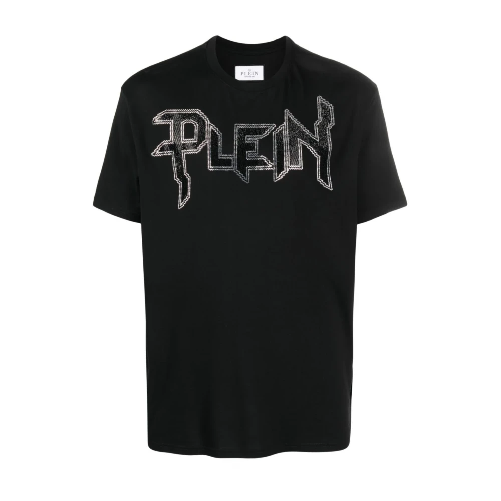 Philipp Plein Zwarte T-shirts en Polos Black Heren