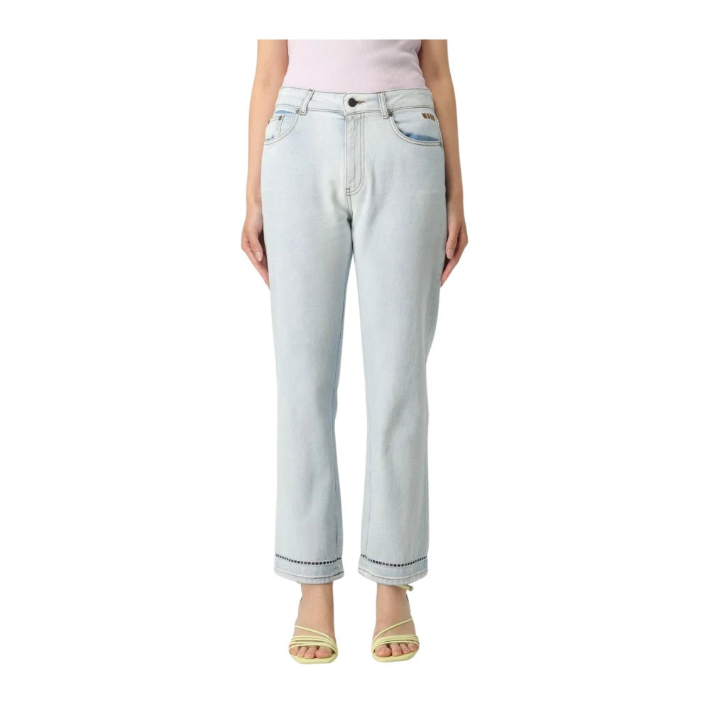 Jeans > Straight Jeans - - Msgm - Modalova