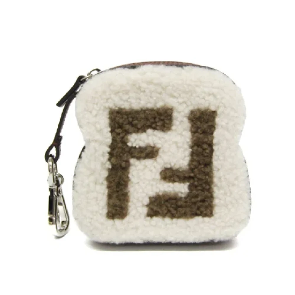 Fendi Vintage Pre-owned Fur key-holders White Dames