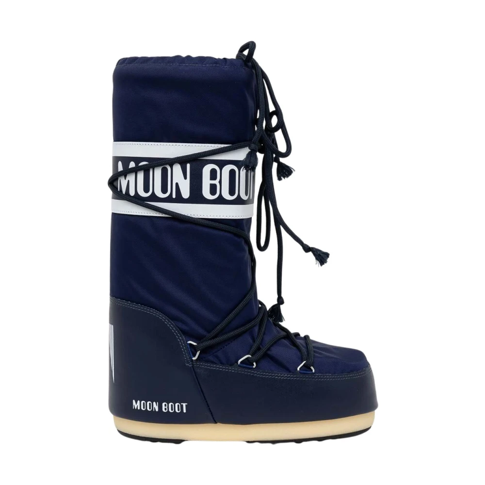 Moon Boot Icon Nylon Boots - Stiefel Blue Eu 42 - 44 - Immagine 6