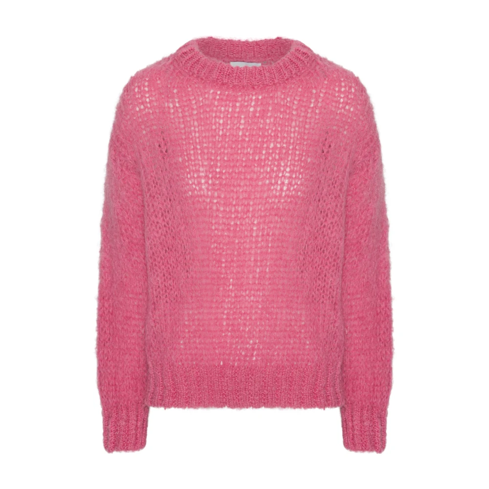 American Dreams Zachte Alpaca Trui in Roze Pink Dames