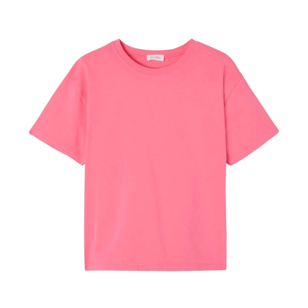 American vintage Casual T-shirt Fizo2Ae24 Pink Dames