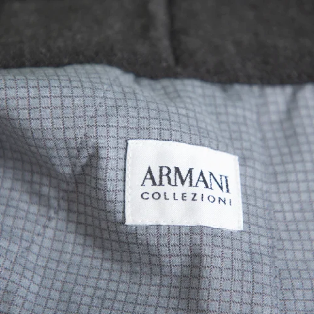 Armani Pre-owned Knit bottoms Gray Dames