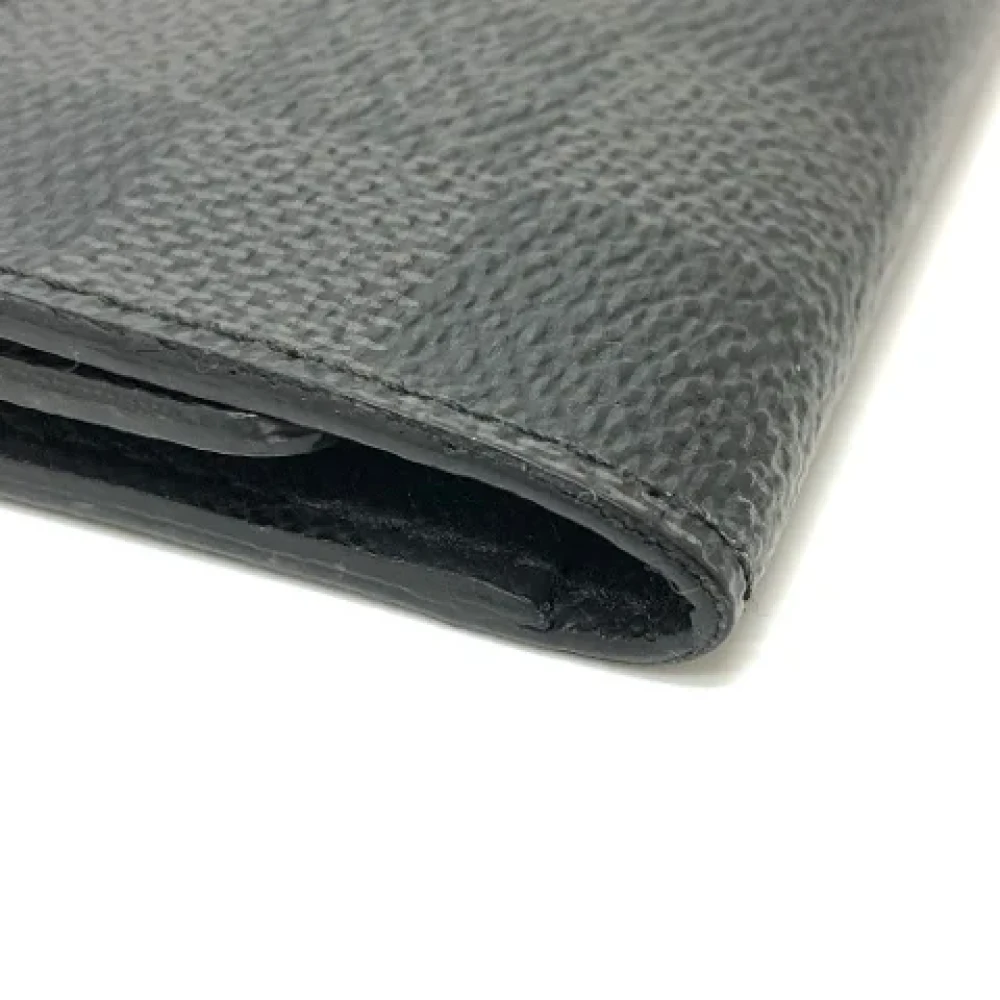 Louis Vuitton Vintage Pre-owned Cotton key-holders Black Dames
