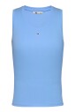 lichtblauwe-mouwloze-top-slip-on-stijl
