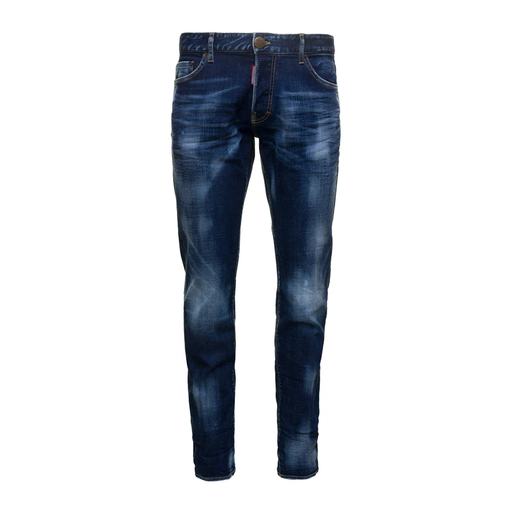Slim-fit Denim Jeans Opgradering til Mænd