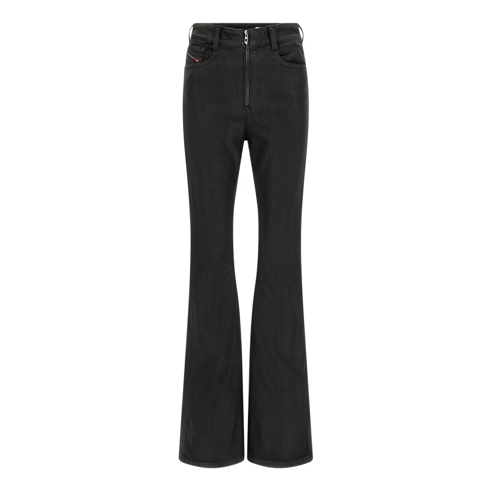 Diesel 1973 D-Partt Jeans - Female - Flare Jeans - Black - W27 - Jeans
